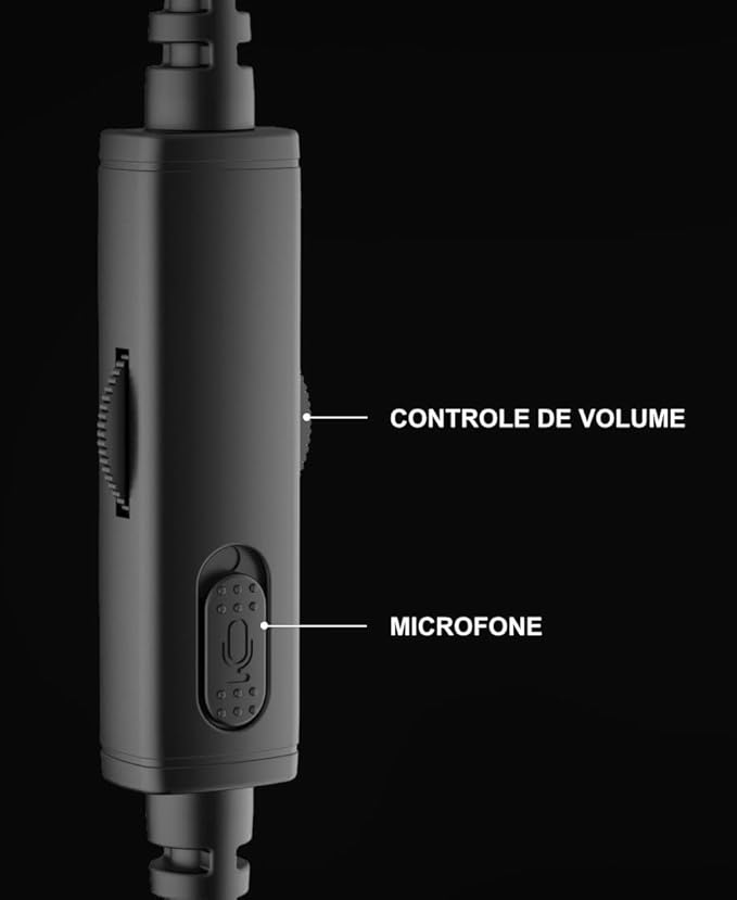 Havit Headphone Fone de Ouvido H2002d, Gamer, com Microfone, Falante 53mm, Plug 3, 5mm: compatível com XBOX ONE e PS4, HAVIT, HV-H2002d - Imagem 5