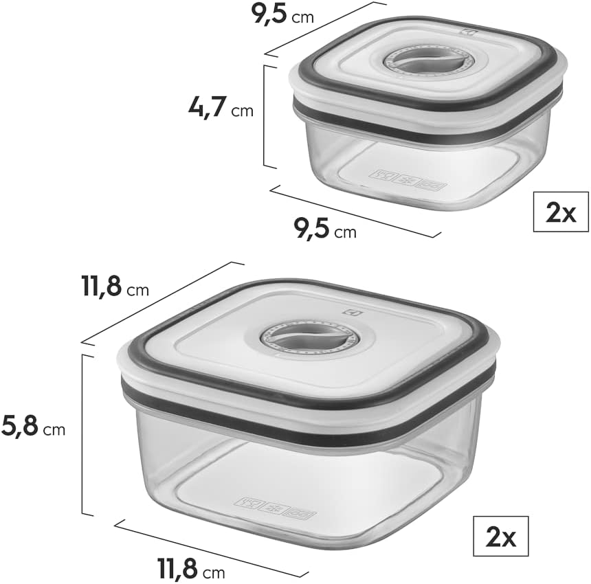 Kit de Potes Herméticos Electrolux (Plástico) 12 Unidades – Organização e Frescor no Seu Dia a Dia - Imagem 11