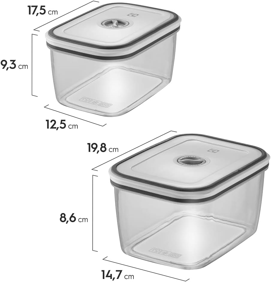 Kit de Potes Herméticos Electrolux (Plástico) 12 Unidades – Organização e Frescor no Seu Dia a Dia - Imagem 10