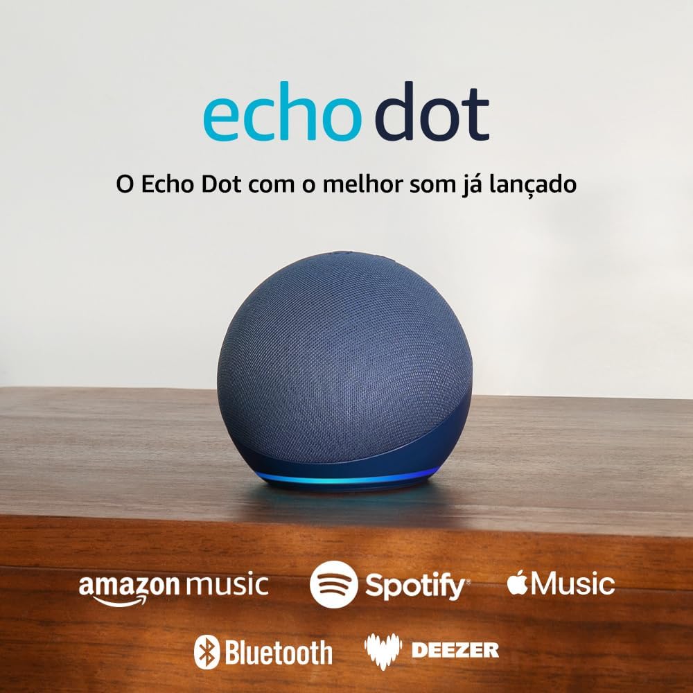Echo Dot - ALEXA (5 Geração) 2025 | O Echo Dot com o melhor som já lançado PRETA - Imagem 2