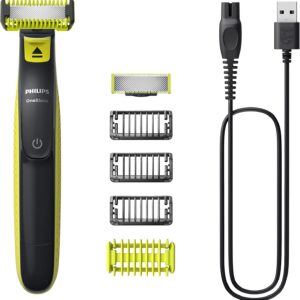 Aparador e Raspador de Pelos Philips OneBlade com 3 Pentes QP2724/10 À prova d'água - Bivolt